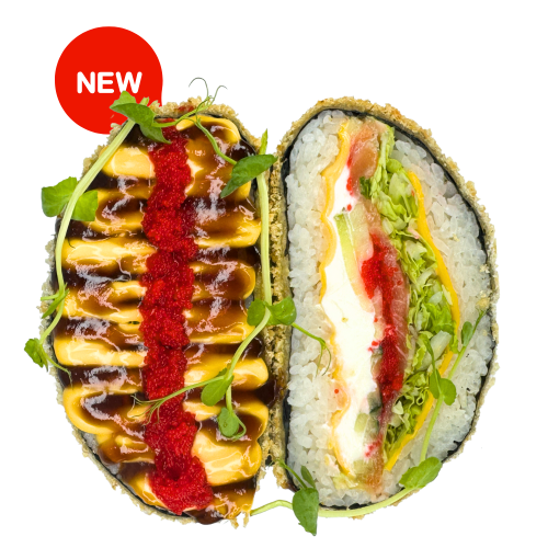 Суші Бургер з Лососем 