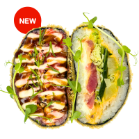 Суші Бургер з тунцем Суші Бургер з тунцем