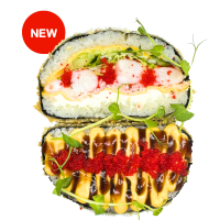 Суші Бургер з креветкою Суші Бургер з креветкою