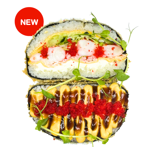 Суші Бургер з креветкою