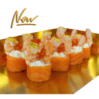 Преміум рол Креветка - Лосось Преміум рол Креветка - Лосось