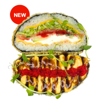 Суші Бургер з Лососем  Суші Бургер з Лососем