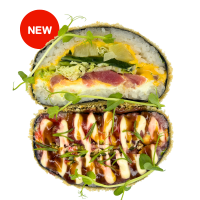 Суші Бургер з тунцем Суші Бургер з тунцем