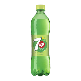 Напій безалкогольний 7UP Free зі смаком лимон-лайм 0.5 л.